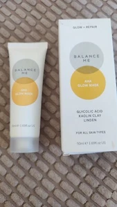 Balance Me AHA Glow Mask 50ml New & Foil Sealed free Post  - Picture 1 of 6