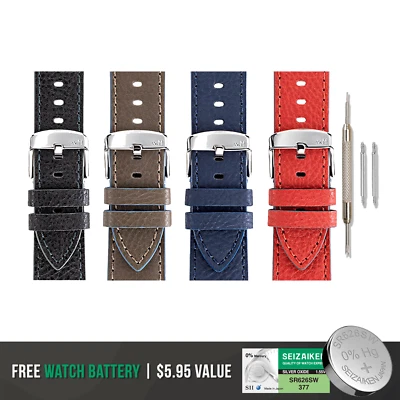 Correa de reloj deportivo Morellato parapente de cuero de becerro - Diseñada en Italia + Bonus Foto 1 de 4