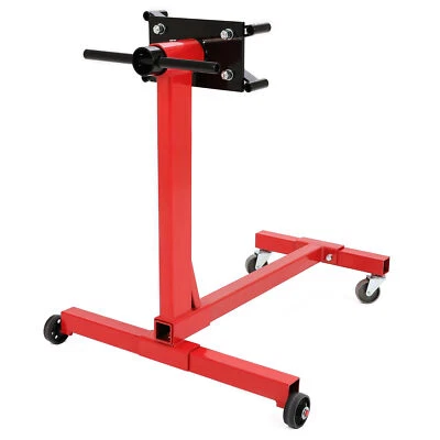 1500LBS Steel Engine Stand 360 Degree Rotating Head Adjustable Mounting Red - Image 1 of 4