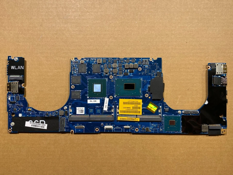 Dell XPS 15 9570 Motherboard Intel i5-8300H@2.3GHz GTX 1050-4GB LA-F541P