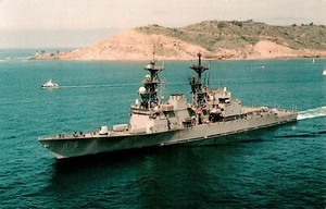 Postcard USS Merrill DD-976 Destroyer - Picture 1 of 2
