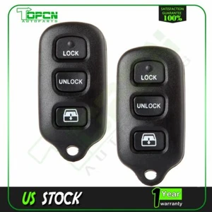 2 For Toyota 4Runner 1999 2000-2009 Keyless Entry Remote Control Car Key Fob - Picture 1 of 8