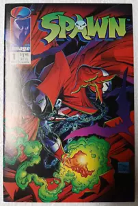 Spawn #1 ~ Imagen 1992 ~ Primera aparición de Spawn ~ Todd McFarlane Cubierta y arte - Imagen 1 de 3