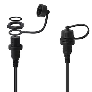 Right Angle USB Type C 3.1 Mount Extension Dash Flush Panel Moun Cable Car Boat - Picture 1 of 6