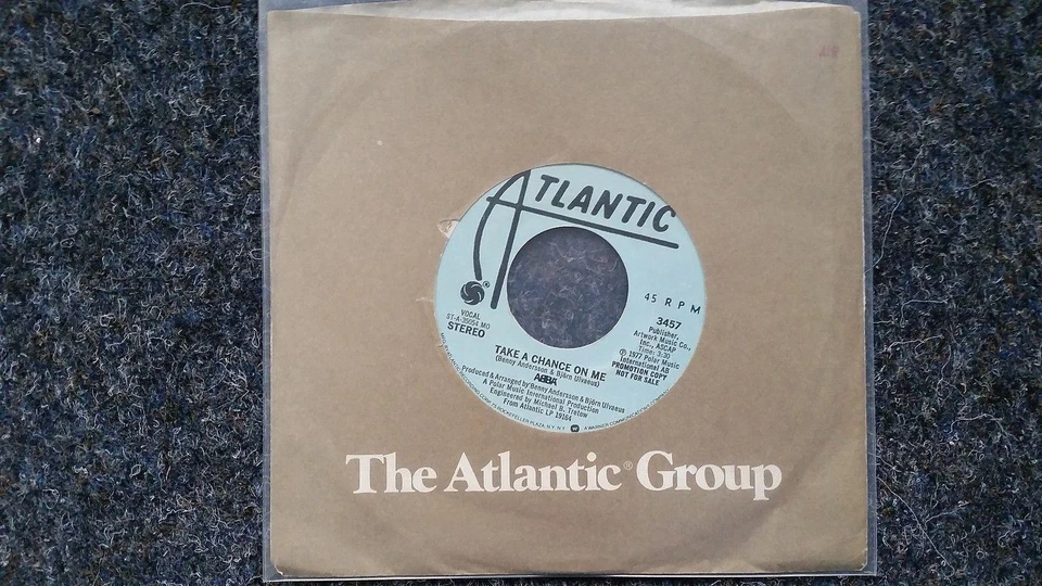 Abba - Take a chance on me 7'' Single US PROMO SHORT VERSION - Image 1 of 4