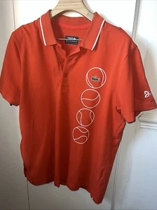 Men's Lacoste Tennis x Novak Djokovic Polo shirt - Adult L (Lacoste 5) RRP £130 - Afbeelding 1 van 5