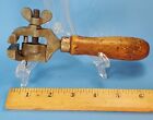 Nice Vintage Hand Held Vise for Jeweler Hobby Vise marked Made in USA 6 1/2"