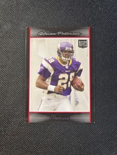 2007 Bowman Paper Adrian Peterson RC Card #126 Rookie Minnesota Vikings NFL RB