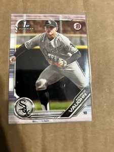 2019 Bowman Draft 1st Paper Rookie Andrew Vaughn Card BD-100 White Sox Prospect - Picture 1 of 2