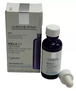 La Roche-Posay MELA B3 Serum Anti-Dark Spot Concentrate 1 oz/30ML Box Damaged - Picture 1 of 6