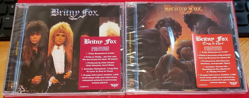 BRITNY FOX - Rock Candy Remastered Edition - 2 CD Bundle Foto 1 de 1
