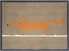Scion Mr Fox Super Absorbent Anti-slip Turtle Doormat 85cm X 59cm