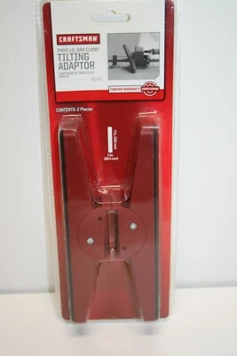 Nuevo adaptador inclinable abrazadera de barra paralela CRAFTSMAN 931379 7"x1" 2 piezas Foto 1 de 4