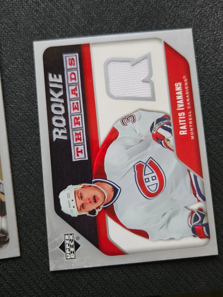 2005-06 Upper Deck RAITIS IVANANS RT-RI Rookie Threads Jersey - Image 1 of 1