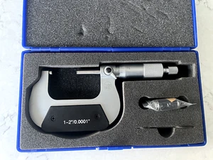 Ultra Mikrometer 1 bis 2" - Auflösung - 0,0001" mit Einstellstandard - Bild 1 von 6