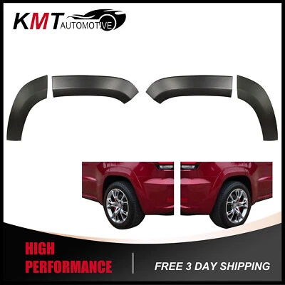 For 2012-2021 Jeep Grand Cherokee SRT/SRT8/Trackhawk Rear LH & RH Fender Flares - Image 1 of 4