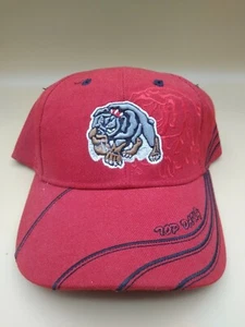 Negsport Baseballmütze Kappe rot Top Dawg verstellbar Einheitsgröße Tier bestickt - Bild 1 von 6