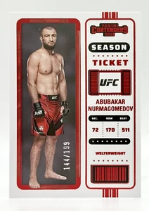 2023 Chronicles Contenders Red #102 Abubakar Nurmagomedov UFC 144/199 - Picture 1 of 2