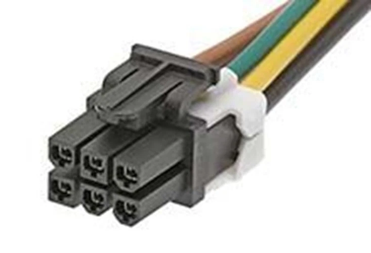 Molex Mini-Fit Jr 45135 Series Number Wire to Board Cable Assembly 2 Row, 6 Way  - Image 1 of 1