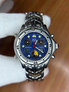 ESQ MOVADO 9500 Sapphire Crystal 300521 Swiss - Picture 1 of 10