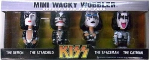 Funko Kiss: Mini Wacky Wobbler Set 4 Stück NEU - Bild 1 von 1