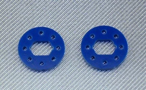XTREME RACING MUGEN MBX5 AZUL G10 DISCO DE FRENO (2) SOPORTE BUGGY TRUGGY 21 NITRO - Imagen 1 de 1