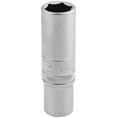Draper Expert Quality Chrome 3/8" Square Drive 6 Point Deep Metric Socket - 13mm - Image 1 of 4