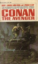  HOWARD, Robert E. – CONAN THE AVENGER  Lancer 73-780, 1968.  #8 