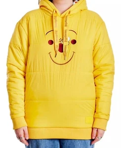 Loungefly Disney Winnie The Pooh Rainy Day Puffer Hoodie Large-L - Picture 1 of 17