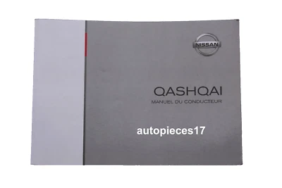 MANUEL DU CONDUCTEUR NOTICE D'UTILISATION NISSAN QASHQAI - Photo 1/3