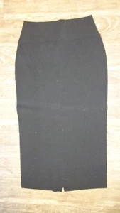 Eileen Fisher S Small Wool Blend Black Maxi Pencil Skirt Mint - Picture 1 of 6