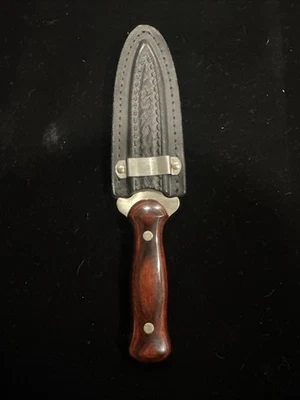 Cuchillo de bota Western W77 vintage con funda de acero inoxidable EE. UU. Foto 1 de 4