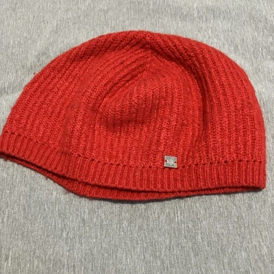 Sombrero de invierno tejido rojo Lauren Ralph Lauren Foto 1 de 3