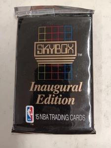 25 Sealed Packs - Skybox NBA "90-91" Karten Serie #1. Eröffnungsausgabe. Jordan? - Bild 1 von 3