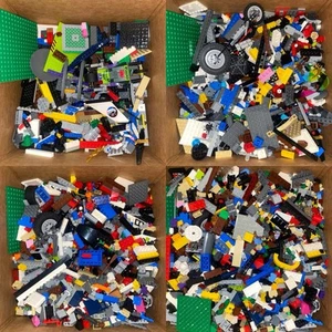 LEGO 9 Pounds Bulk Lot Huge Assorted Mixed Parts Pieces 9 Lbs - ACTUAL PHOTOS - Picture 1 of 5