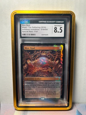 *Mox Opal Masterpiece Series: Kaladesh Inventions Foil Graded CGC NM/MINT+ 8.5!* - Image 1 of 3