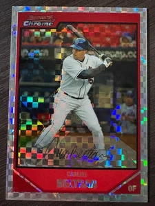 2007 Bowman Chrome Carlos Beltran Xfractor Refractor #176 serial /250 - Picture 1 of 2