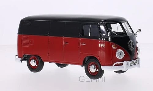 Vw T1 Bus Fourgonette Bleu Modèle de Voiture 1 24 / MotorMax