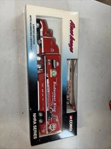 Corgi Race Image Collectibles Kenny Bernstein Budweiser NHRA Dragster/Hauler1:64 - Bild 1 von 7