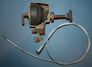 Bomba de pie para lavadora de parabrisas Corvette 1955 fabricante de equipos originales y cable Bowden NOS 3718636 3713341 - Imagen 1 de 3