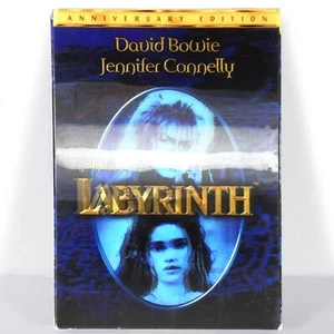 Labyrinth (2-Disc DVD, 1986, Widescreen, Anniv, Ed) w/ Slip !  Jennifer Connelly - Imagen 1 de 7
