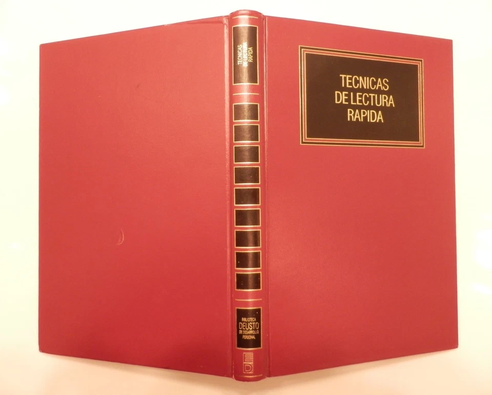 Libro autoayuda TÉCNICAS DE LECTURA RÁPIDA - Imagen 1 de 1