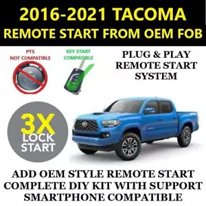 Plug & Play Remote Start 2020 TOYOTA TACOMA Key Start - Bild 1 von 1