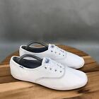 Keds Champion Sneakers Womens 11 White Leather Lace Up Low Top Shoes