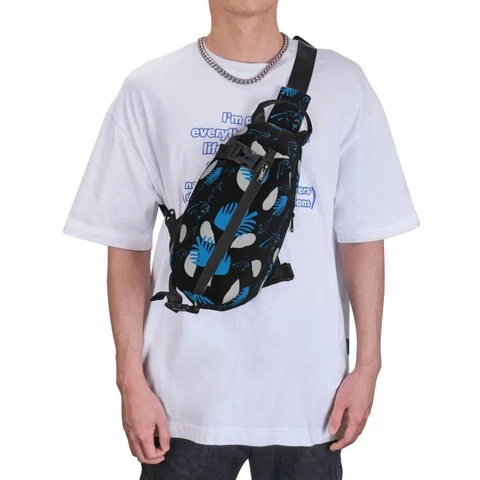 Carolina Panthers Hawaii Crossbody Backpack Single Shoulder Bag Chest Bags Cover