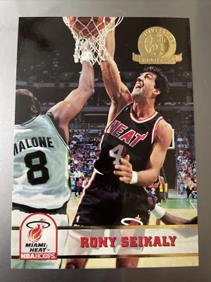 1993-94 Hoops Fifth Anniversary Gold Heat Basketball Card #116 Rony Seikaly Foto 1 de 2