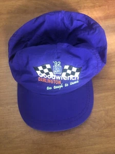 1992 GM Parts Purple Goodwrench Darlington Hat “too tough to tame” Rare - Picture 1 of 6