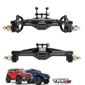 Juego de ejes delanteros traseros portal de aleación CNC para automóvil sobre orugas de radiocontrol Traxxas 1/18 TRX4-M K10 - Imagen 1 de 13
