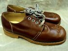 Vtg Children's Shoes ~ RUGGIE-ETTES by FOOT TRAITS ~ Brown ~ Size 2.5 ~ USA