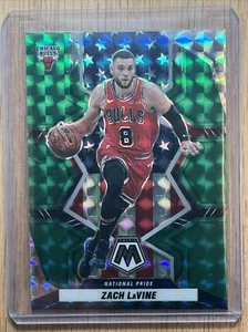2021-22 Panini Mosaic Zach LaVine 252 National Pride Mosaico Verde Chicago Bulls - Foto 1 di 2